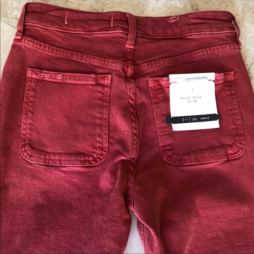 Anthropologie Jeans High Rise Distressed Slim  NWT Women’s Size 27 - Picture 9 of 12